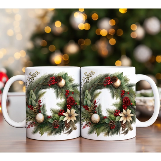 ZESTAW PREZENT ŚWIĄTECZNY KOMPLET KUBKI RĘCZNIKI W SKRZYNCE ŚWIĘTA MIKOŁAJ