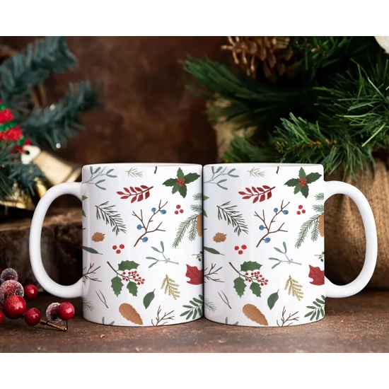 PREZENT ŚWIĄTECZNY ZESTAW KUBKÓW W SKRZYNCE KUBKI MIKOŁAJ RENIFER ŚWIĘTA