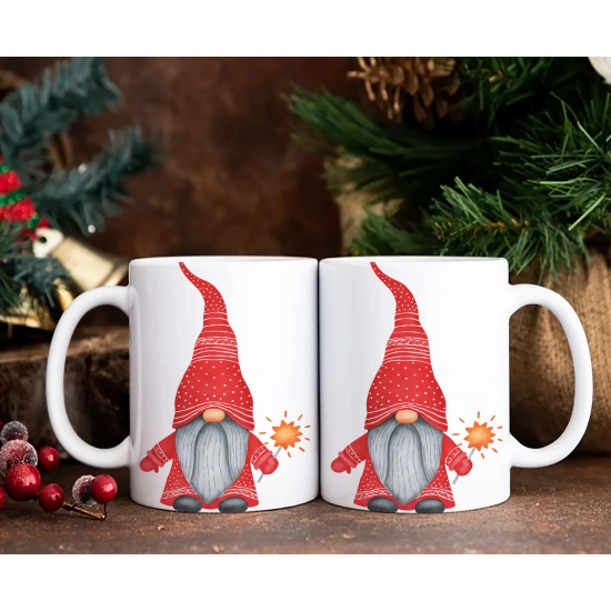 PREZENT ŚWIĄTECZNY ZESTAW KUBKÓW W SKRZYNCE KUBKI MIKOŁAJ RENIFER ŚWIĘTA