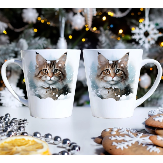 ŚWIĄTECZNY KOMPLET KUBKÓW 330ml NA PREZENT MIKOŁAJ ZESTAW ŚWIĘTA MIKOŁAJ