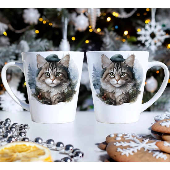 ŚWIĄTECZNY KOMPLET KUBKÓW 330ml NA PREZENT MIKOŁAJ ZESTAW ŚWIĘTA MIKOŁAJ