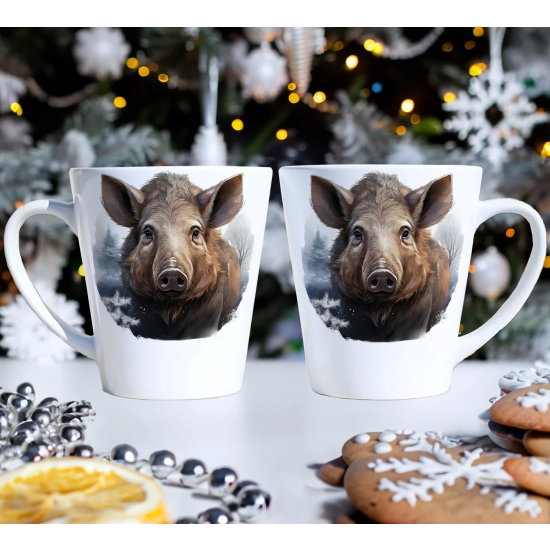 ŚWIĄTECZNY KOMPLET KUBKÓW 330ml NA PREZENT MIKOŁAJ ZESTAW ŚWIĘTA MIKOŁAJ