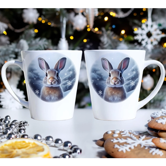 ŚWIĄTECZNY KOMPLET KUBKÓW 330ml NA PREZENT MIKOŁAJ ZESTAW ŚWIĘTA MIKOŁAJ