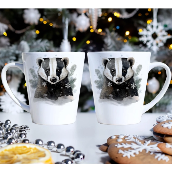 ŚWIĄTECZNY KOMPLET KUBKÓW 330ml NA PREZENT MIKOŁAJ ZESTAW ŚWIĘTA MIKOŁAJ