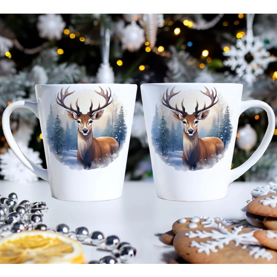 ŚWIĄTECZNY KOMPLET KUBKÓW 330ml NA PREZENT MIKOŁAJ ZESTAW ŚWIĘTA MIKOŁAJ