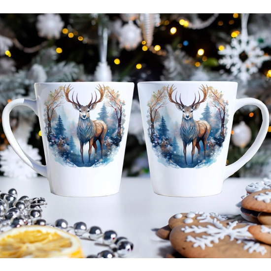 ŚWIĄTECZNY KOMPLET KUBKÓW 330ml NA PREZENT MIKOŁAJ ZESTAW ŚWIĘTA MIKOŁAJ