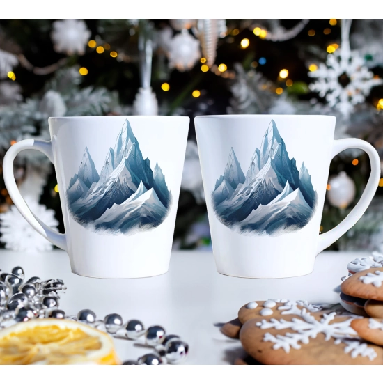 PREZENT ŚWIĄTECZNY ZESTAW KUBKÓW LATTE W SKRZYNCE KUBKI MIKOŁAJ NA ŚWIĘTA