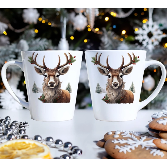 ŚWIĄTECZNY KOMPLET KUBKÓW 330ml NA PREZENT MIKOŁAJ ZESTAW ŚWIĘTA MIKOŁAJ