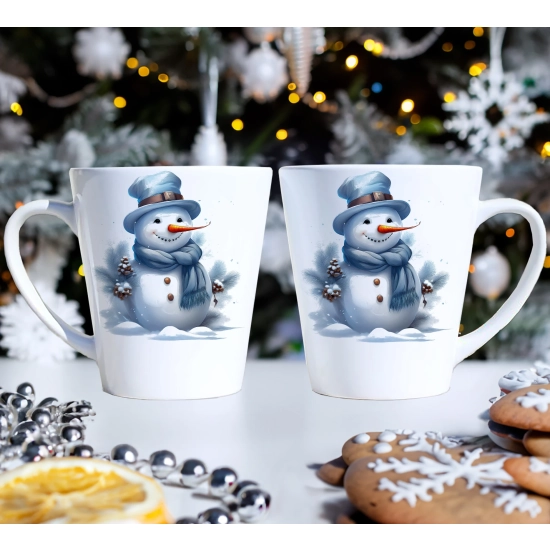 PREZENT ŚWIĄTECZNY ZESTAW KUBKÓW LATTE W SKRZYNCE KUBKI MIKOŁAJ NA ŚWIĘTA