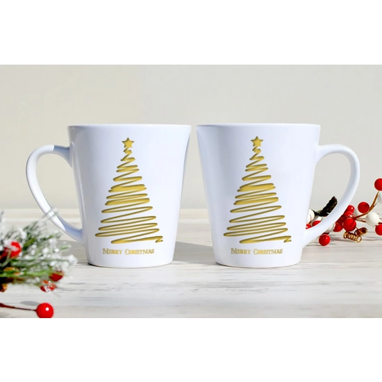 PREZENT ŚWIĄTECZNY ZESTAW KUBKÓW LATTE W SKRZYNCE