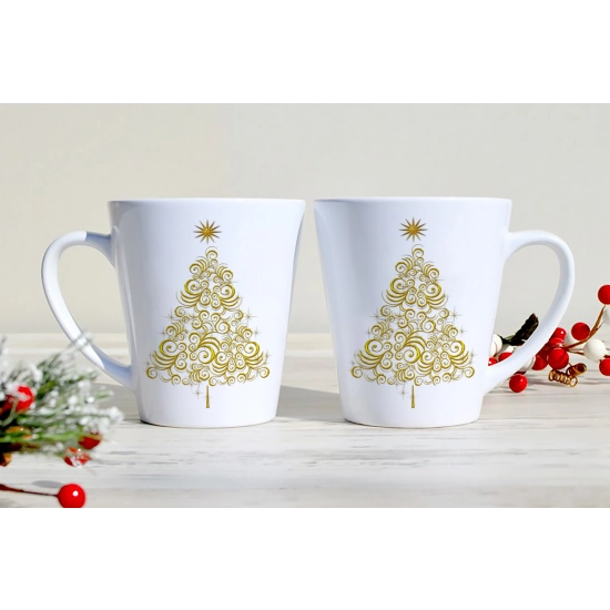 PREZENT ŚWIĄTECZNY ZESTAW KUBKÓW LATTE W SKRZYNCE