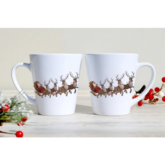 PREZENT ŚWIĄTECZNY ZESTAW KUBKÓW LATTE W SKRZYNCE