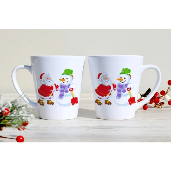 PREZENT ŚWIĄTECZNY ZESTAW KUBKÓW LATTE W SKRZYNCE