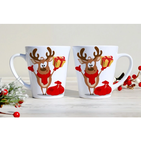 PREZENT ŚWIĄTECZNY ZESTAW KUBKÓW LATTE W SKRZYNCE