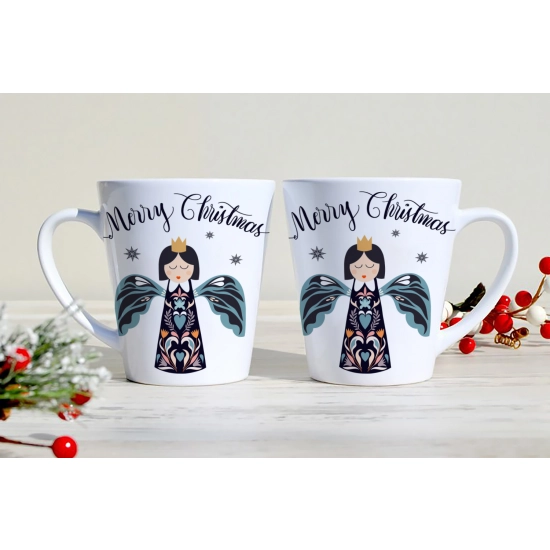 PREZENT ŚWIĄTECZNY ZESTAW KUBKÓW LATTE W SKRZYNCE