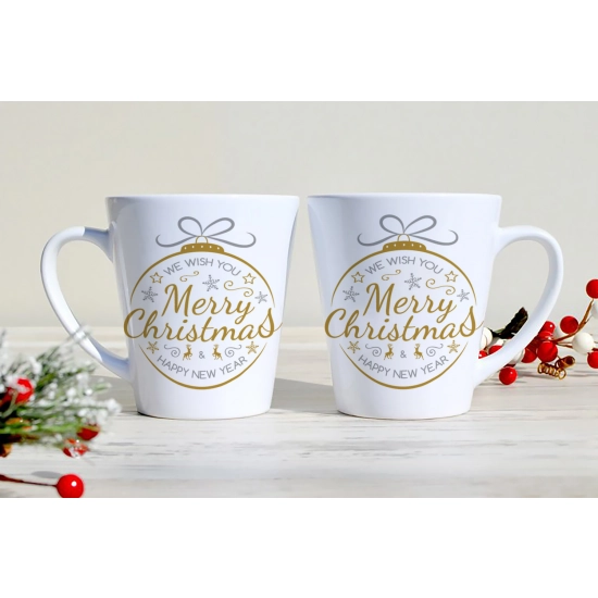 PREZENT ŚWIĄTECZNY ZESTAW KUBKÓW LATTE W SKRZYNCE