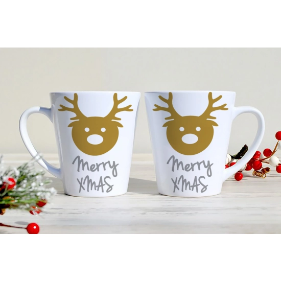 PREZENT ŚWIĄTECZNY ZESTAW KUBKÓW LATTE W SKRZYNCE