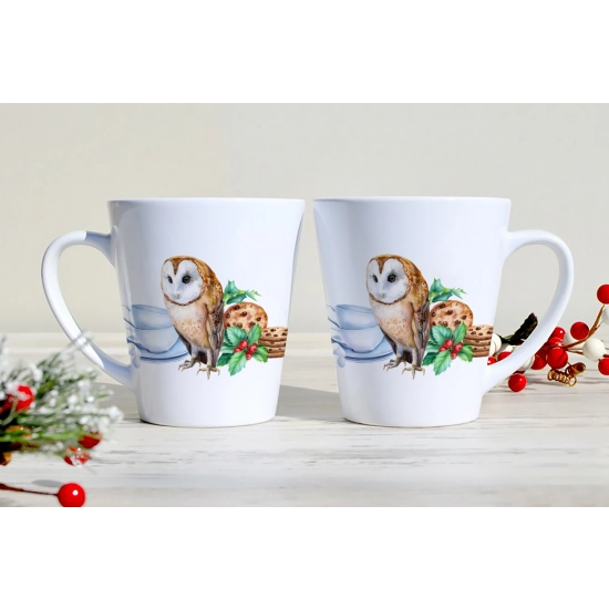 PREZENT ŚWIĄTECZNY ZESTAW KUBKÓW LATTE W SKRZYNCE