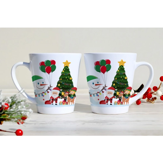 PREZENT ŚWIĄTECZNY ZESTAW KUBKÓW LATTE W SKRZYNCE