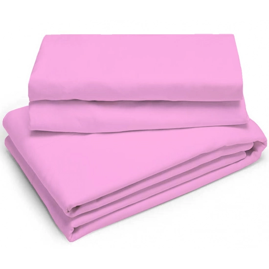 PRZEŚCIERADŁO TRADYCYJNE 200x220 BEZ GUMKI GRUBE JASNY RÓŻ