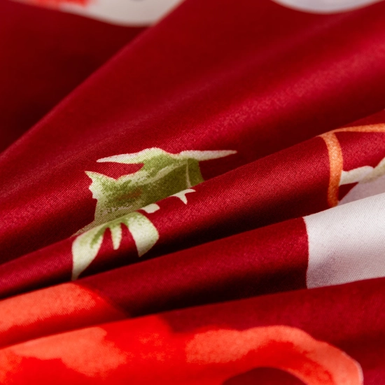 Świąteczna pościel satynowa 3 el. TwójDomNa5.pl