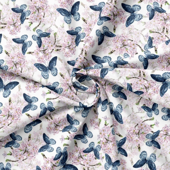 TKANINA 100% BAWEŁNA 160cm BAWEŁNIANA DRUK 0.5MB MATERIAŁ WZORY DRUKI