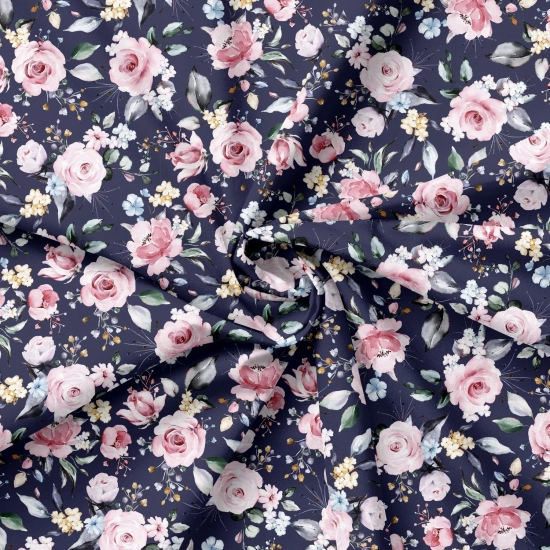 TKANINA 100% BAWEŁNA 160cm BAWEŁNIANA DRUK 0.5MB MATERIAŁ WZORY DRUKI