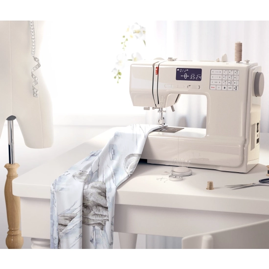 TKANINA 100% BAWEŁNA ŚWIĄTECZNA BAWEŁNIANA 220cm DRUK 0.5MB MATERIAŁ