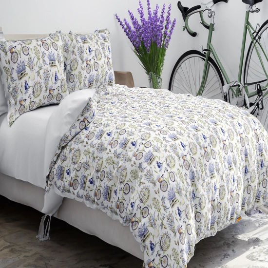 POŚCIEL 100% BAWEŁNA ROWEROWE SNY POLSKI KOMPLET POŚCIELI