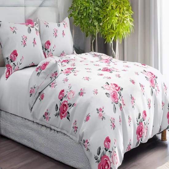 KOMPLET POŚCIELI POLSKA 100% BAWEŁNA RÓŻANY OGRÓD 180x200