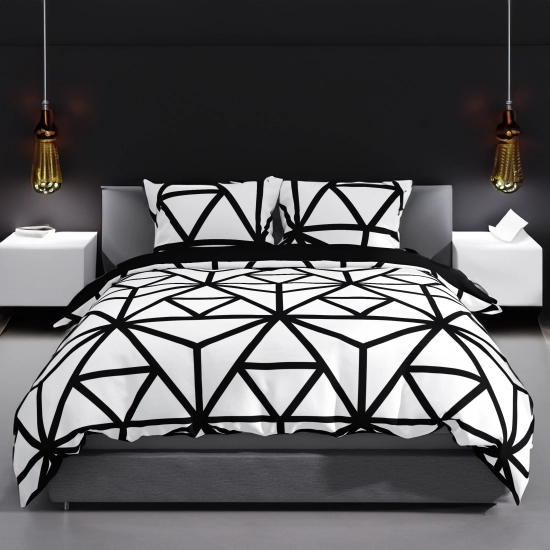 POŚCIEL 100% BAWEŁNA GEOMETRYCZNY SEN POLSKI KOMPLET POŚCIELI