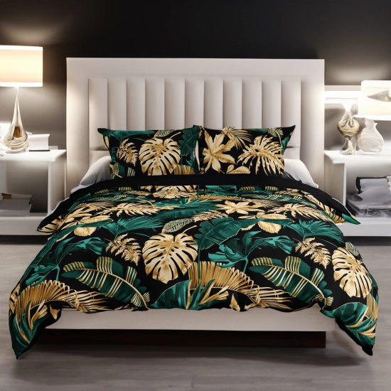 POŚCIEL 100% BAWEŁNA ZŁOTY TROPIK POLSKI KOMPLET POŚCIELI