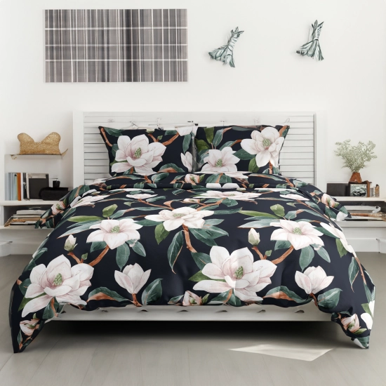 POŚCIEL 100% BAWEŁNA MAGNOLIA NOCĄ POLSKI KOMPLET POŚCIELI