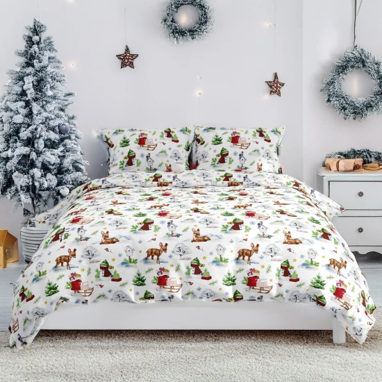 ŚWIĄTECZNA POŚCIEL POLSKA 100% BAWEŁNA KOMPLET POSZEWKI POSZWA