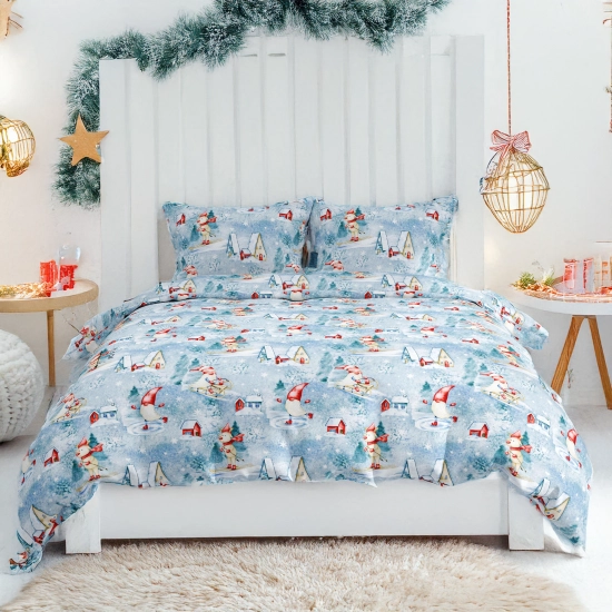 ŚWIĄTECZNA POŚCIEL POLSKA 100% BAWEŁNA KOMPLET POSZEWKI POSZWA