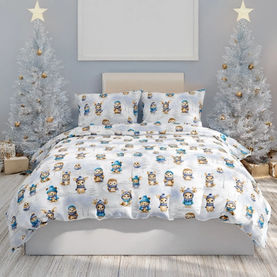 ŚWIĄTECZNA POŚCIEL POLSKA 100% BAWEŁNA KOMPLET POSZEWKI POSZWA