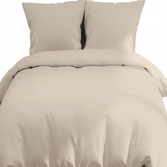 POŚCIEL 100% BAWEŁNA GRAFITOWA GŁĘBIA POLSKI KOMPLET POŚCIELI