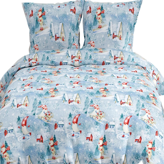 ŚWIĄTECZNA POŚCIEL POLSKA 100% BAWEŁNA KOMPLET POSZEWKI POSZWA