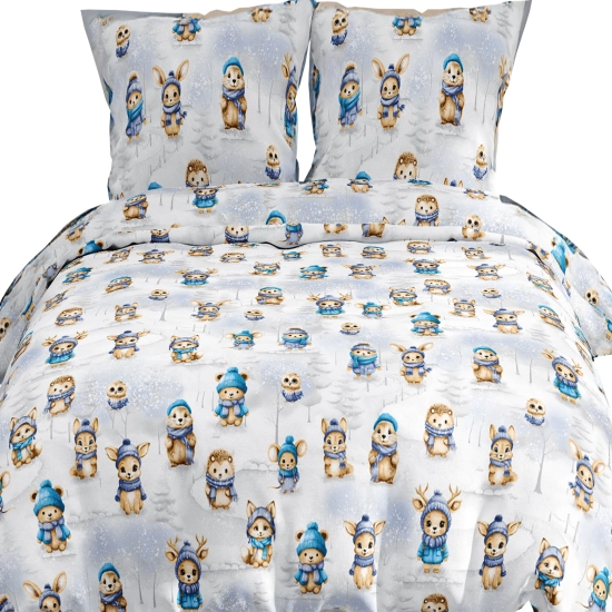 ŚWIĄTECZNA POŚCIEL POLSKA 100% BAWEŁNA KOMPLET POSZEWKI POSZWA