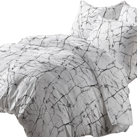 KOMPLET POŚCIELI POLSKA 100% BAWEŁNA WZÓR CHŁODU 180x200