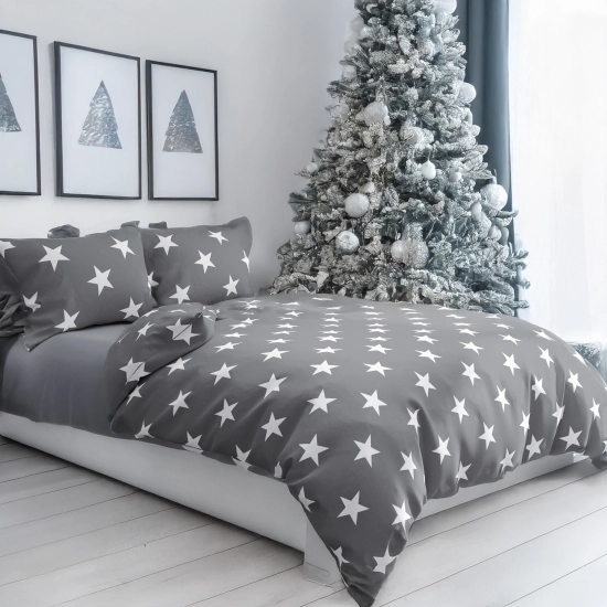POŚCIEL 100% BAWEŁNA GWIEZDNA NOC POLSKI KOMPLET POŚCIELI