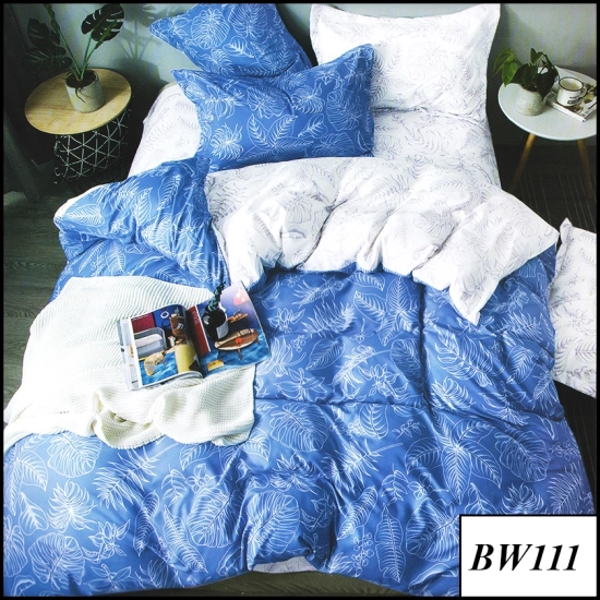 KOMPLET POŚCIELI 100% BAWEŁNA DWUSTRONNA POŚCIEL 140x200 + PRZEŚCIERADŁO