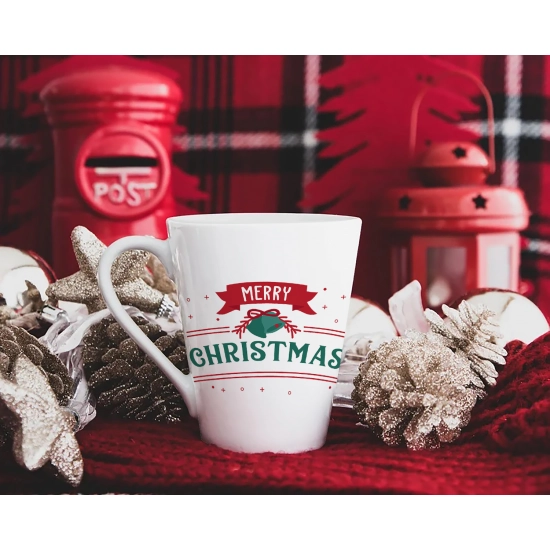 ŚWIĄTECZNY KUBEK LATTE 330ml PREZENT NA ŚWIĘTA