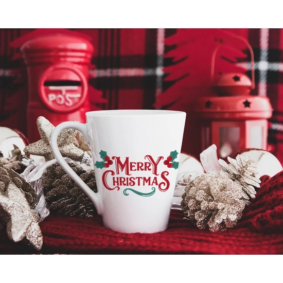 ŚWIĄTECZNY KUBEK LATTE 330ml PREZENT NA ŚWIĘTA