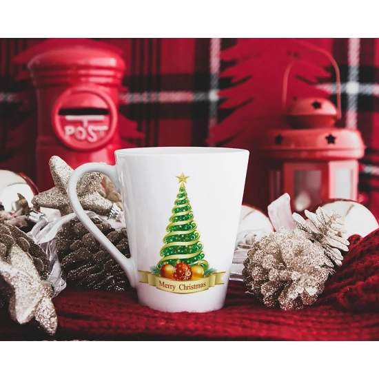 ŚWIĄTECZNY KUBEK LATTE 330ml PREZENT NA ŚWIĘTA
