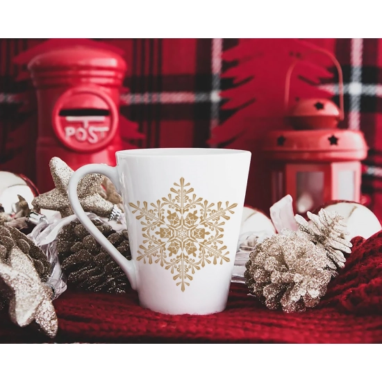 ŚWIĄTECZNY KUBEK LATTE 330ml PREZENT NA ŚWIĘTA