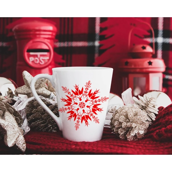 ŚWIĄTECZNY KUBEK LATTE 330ml PREZENT NA ŚWIĘTA