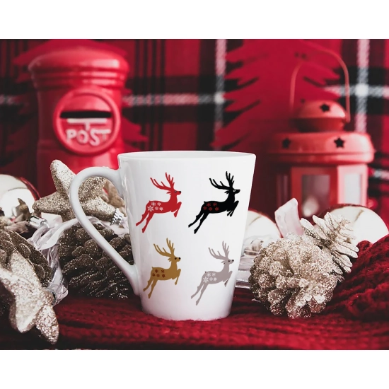 ŚWIĄTECZNY KUBEK LATTE 330ml PREZENT NA ŚWIĘTA