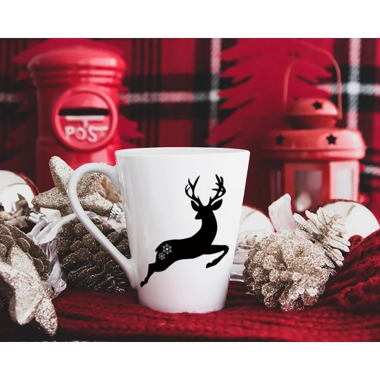 ŚWIĄTECZNY KUBEK LATTE 330ml PREZENT NA ŚWIĘTA