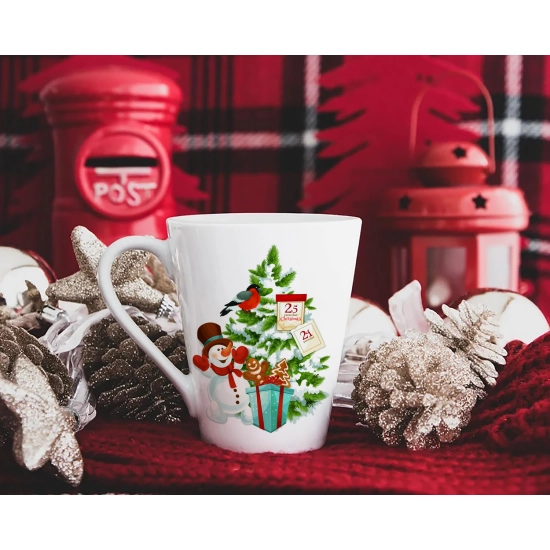 ŚWIĄTECZNY KUBEK LATTE 330ml PREZENT NA ŚWIĘTA